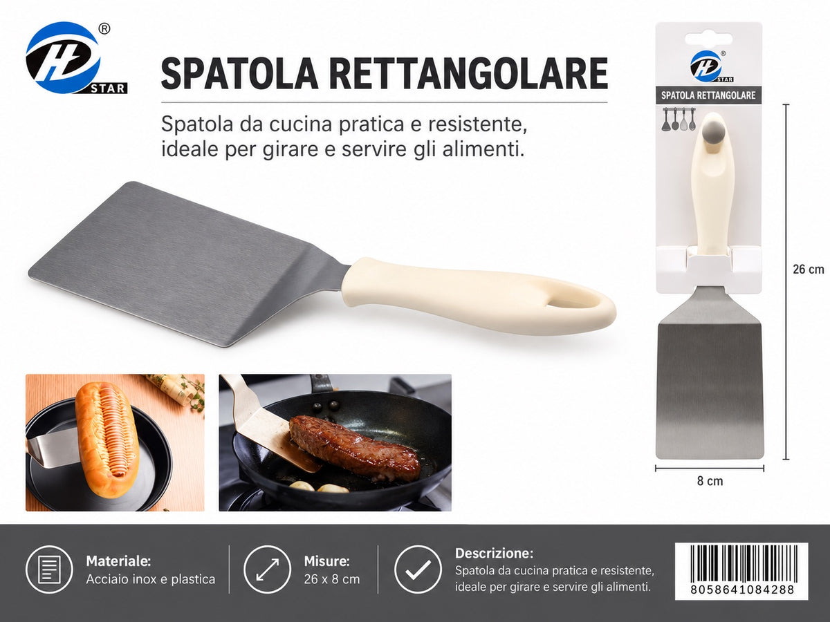 08428 Spatola Rettangolare