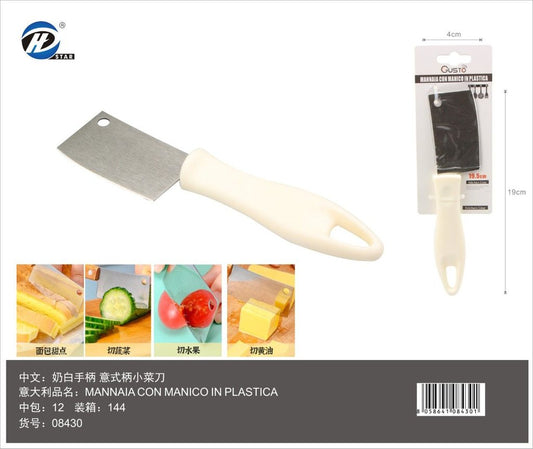08430 Mannaia Con Manico In Plastica