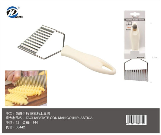 08442 Tagliapatate Con Manico In Plastica