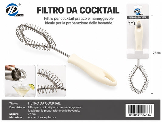 08451 Filtro Da Cocktail