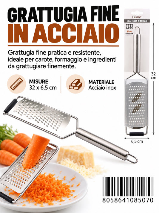 08507 Grattugia In Acciaio