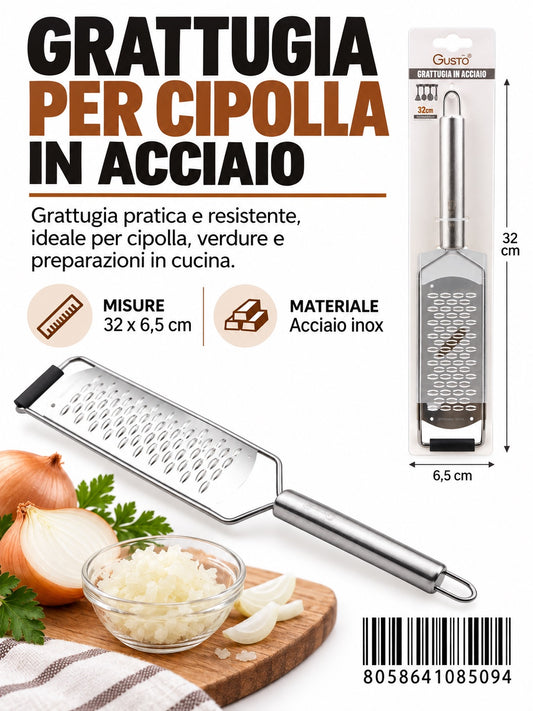 08509 Grattugia In Acciaio