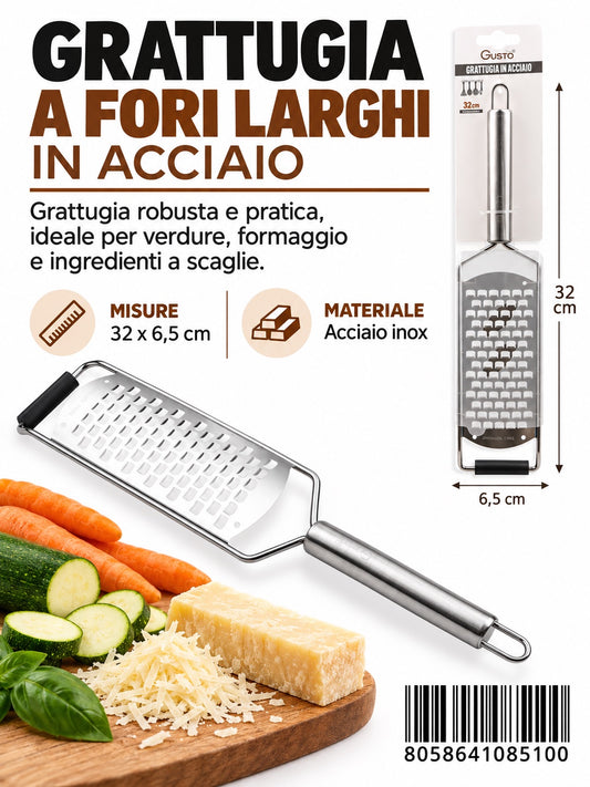 08510 Grattugia In Acciaio