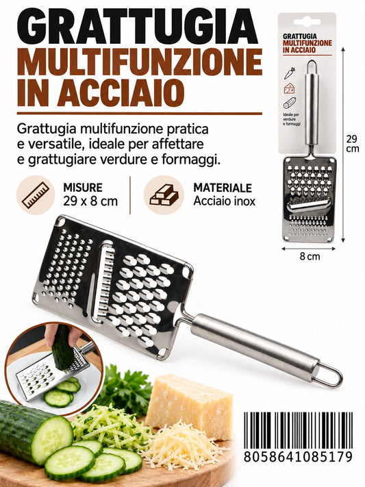 08517 Grattugia In Acciaio