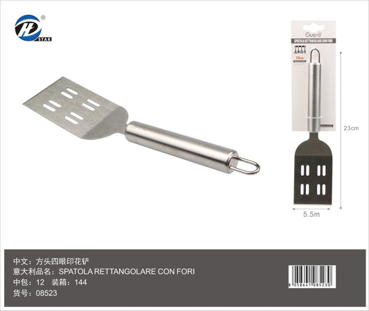 08523 Spatola Rettangolare Con Fori