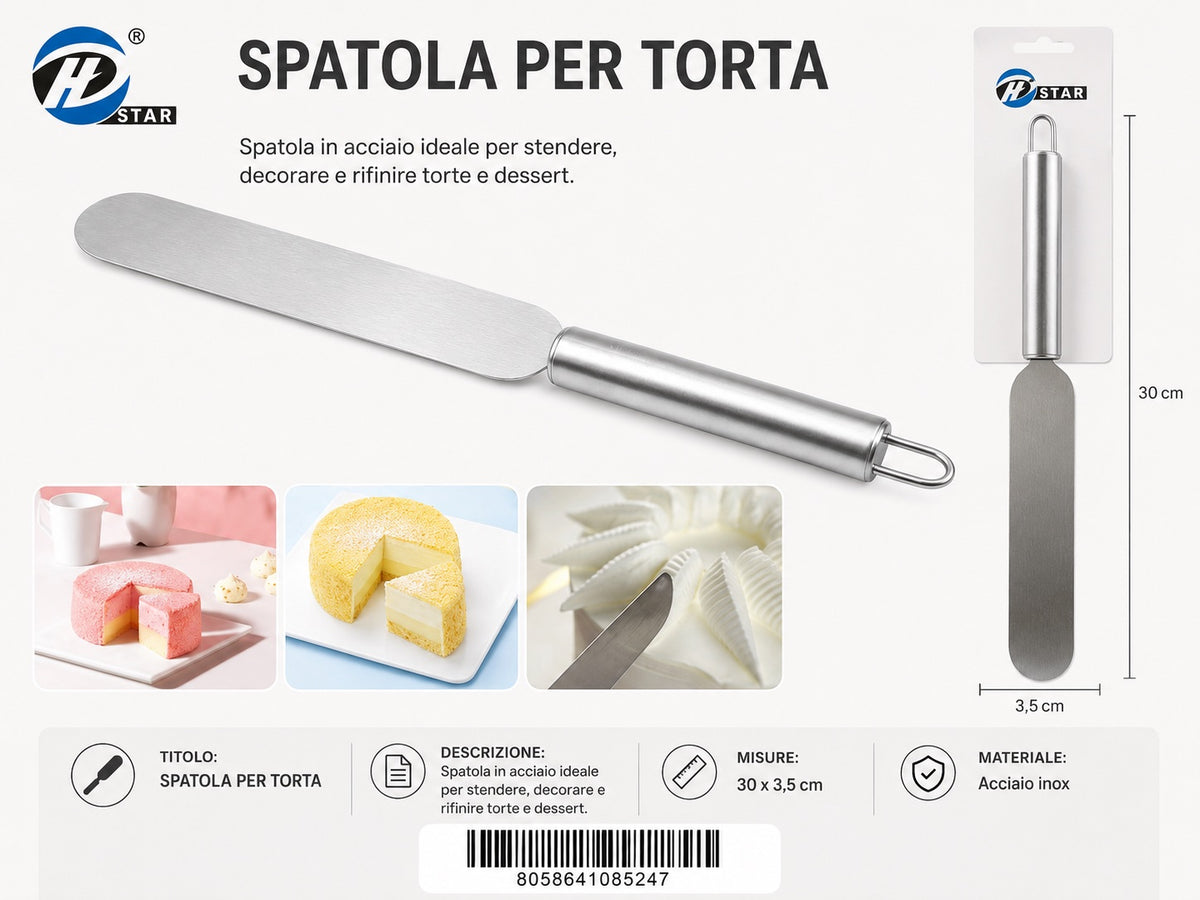 08524 Spatola Per Torta