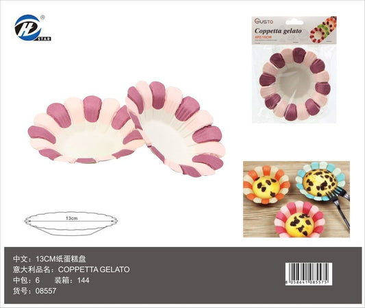 08557 Coppetta Gelato 13Cm 6Pz