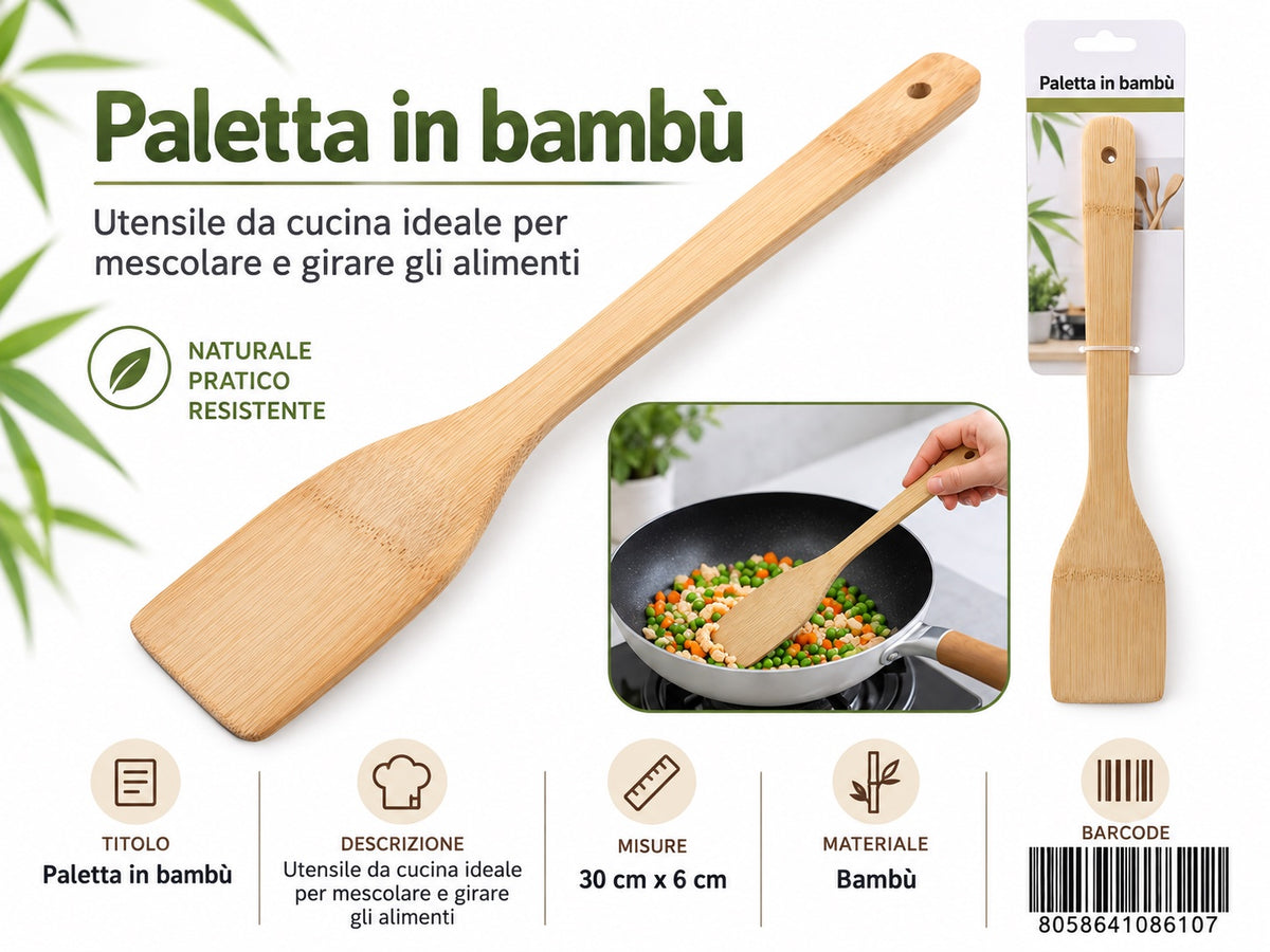 08610 Paletta Bamboo 30Cm