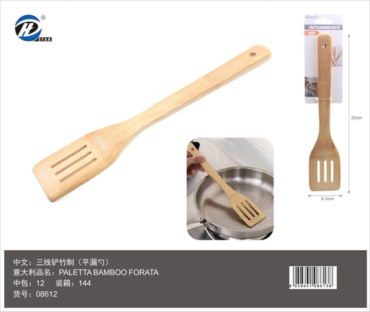 08613 Paletta Bamboo Fritto 30Cm