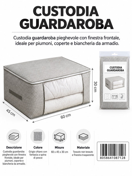 08712 C.Custodia Guardaroba 60*45*30Cm 1/6 Ct60