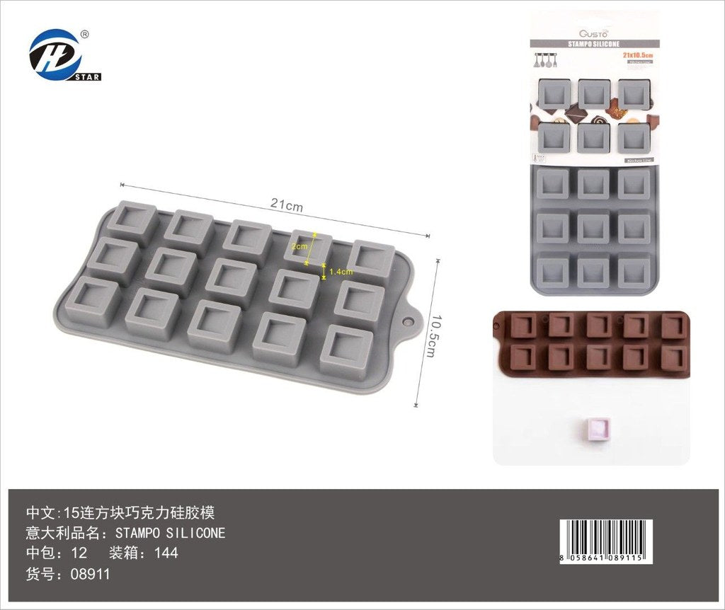 08911 Stampo In Silicone Da 15