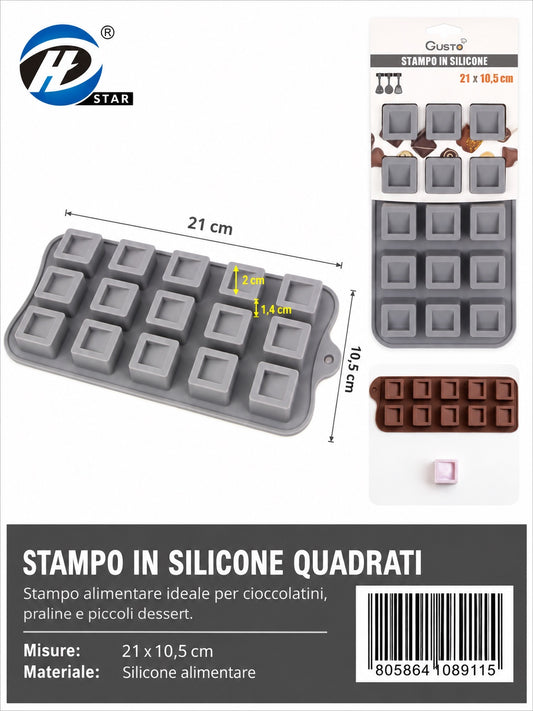 08911 Stampo In Silicone Da 15