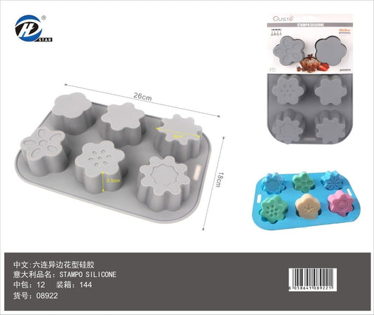 08922 Stampo In Silicone Da 6