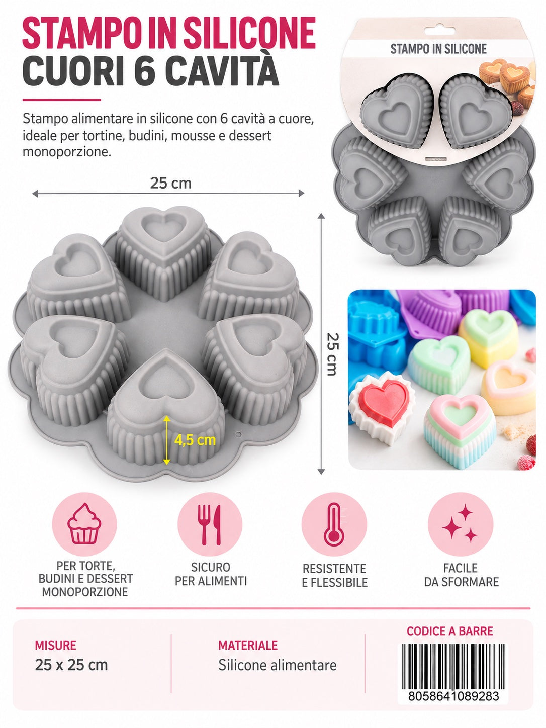 08928 Stampo Silicone