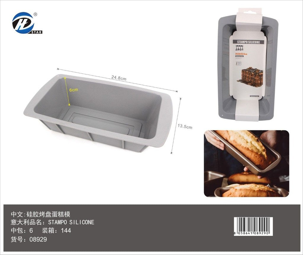 08929 Stampo In Silicone 24.8*13.5*6Cm