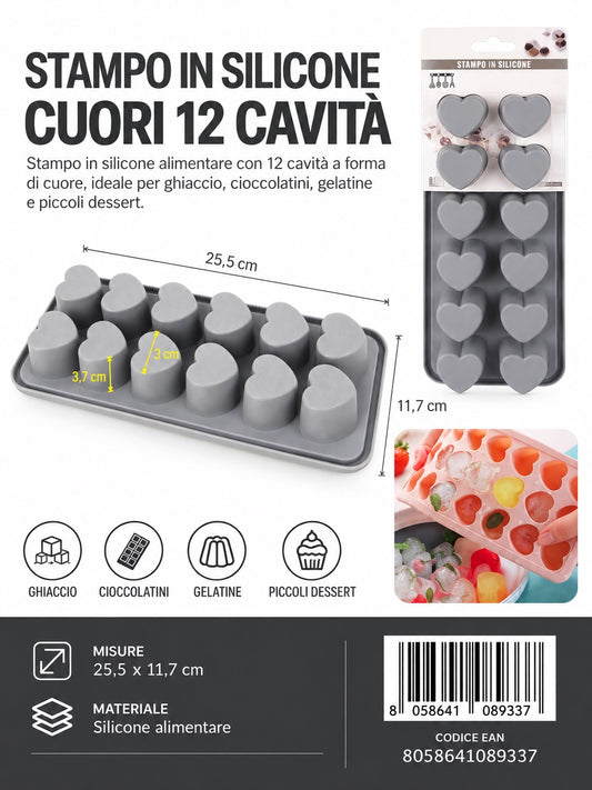 08933 Stampo In Silicone 25.5*11.7*3.7Cm