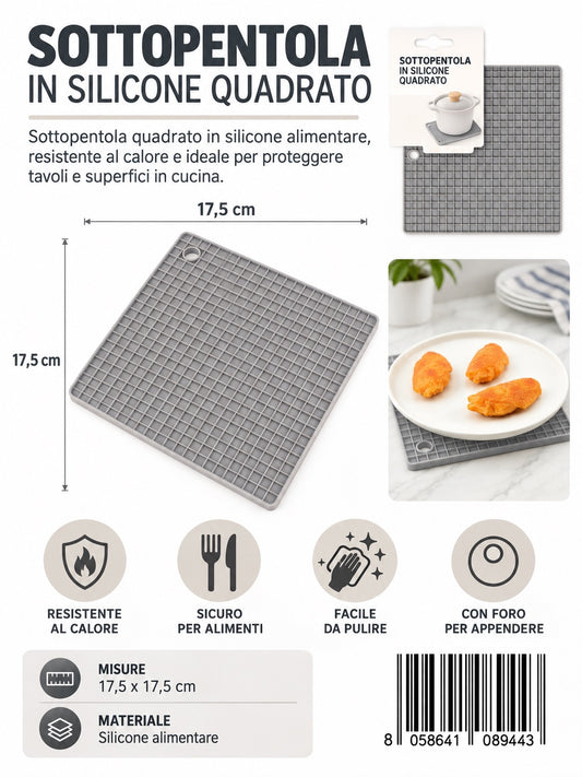 08944 Sottopentola In Silicone