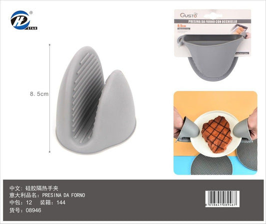 08946 Presina Da Forno In Silicone Con Occhiello Appendibile