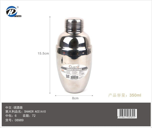 08989 Shaker Acciaio 350Ml
