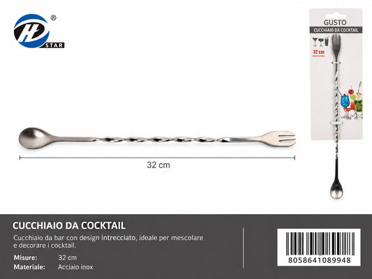 08994 Cucchiaio Da Cocktail