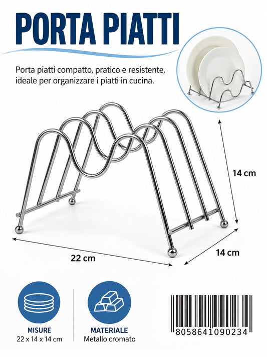 09023 Supporto Porta Piatti Ct48