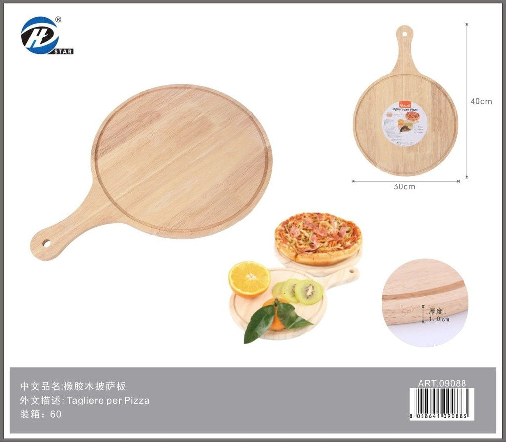 09088 Tagliere Per Pizza In Bamb¨′ 12