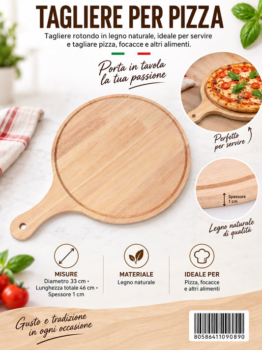 09089 Tagliere Per Pizza In Bamb¨′ 13