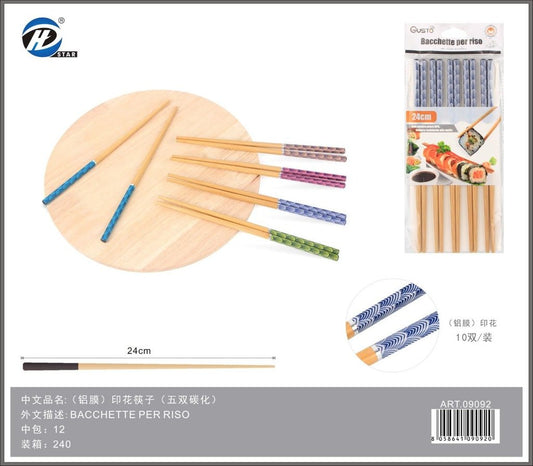 09092 Bacchette Per Riso 10Pz 24Cm