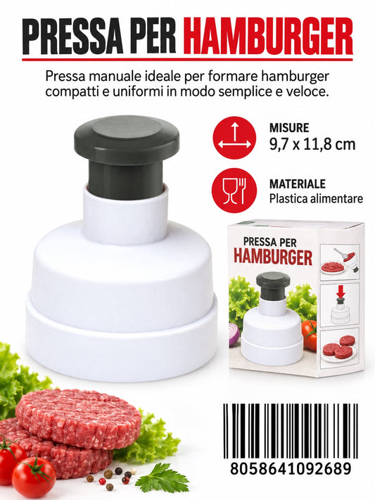 09268 Pressa Per Hamburger