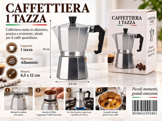 09280 Caffettiera 1 Tazza