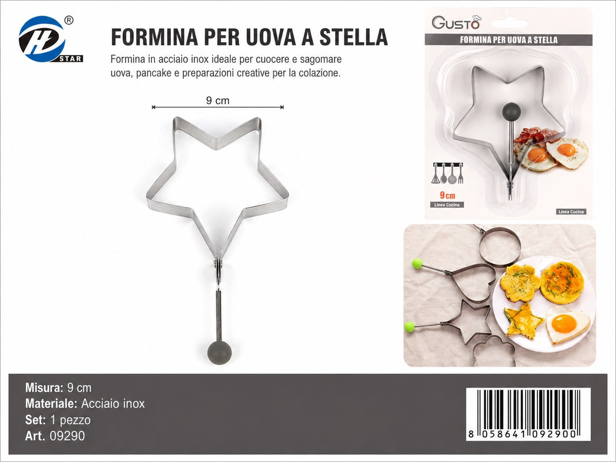09290 Formina Per Uova (Stella)
