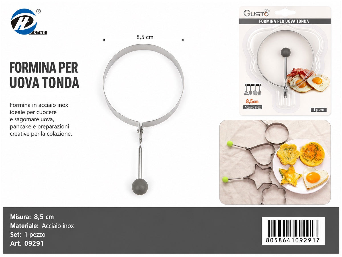 09291 Formina Per Uova (Tonda)