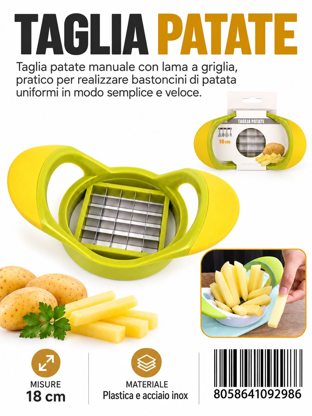 09298 Taglia Patate