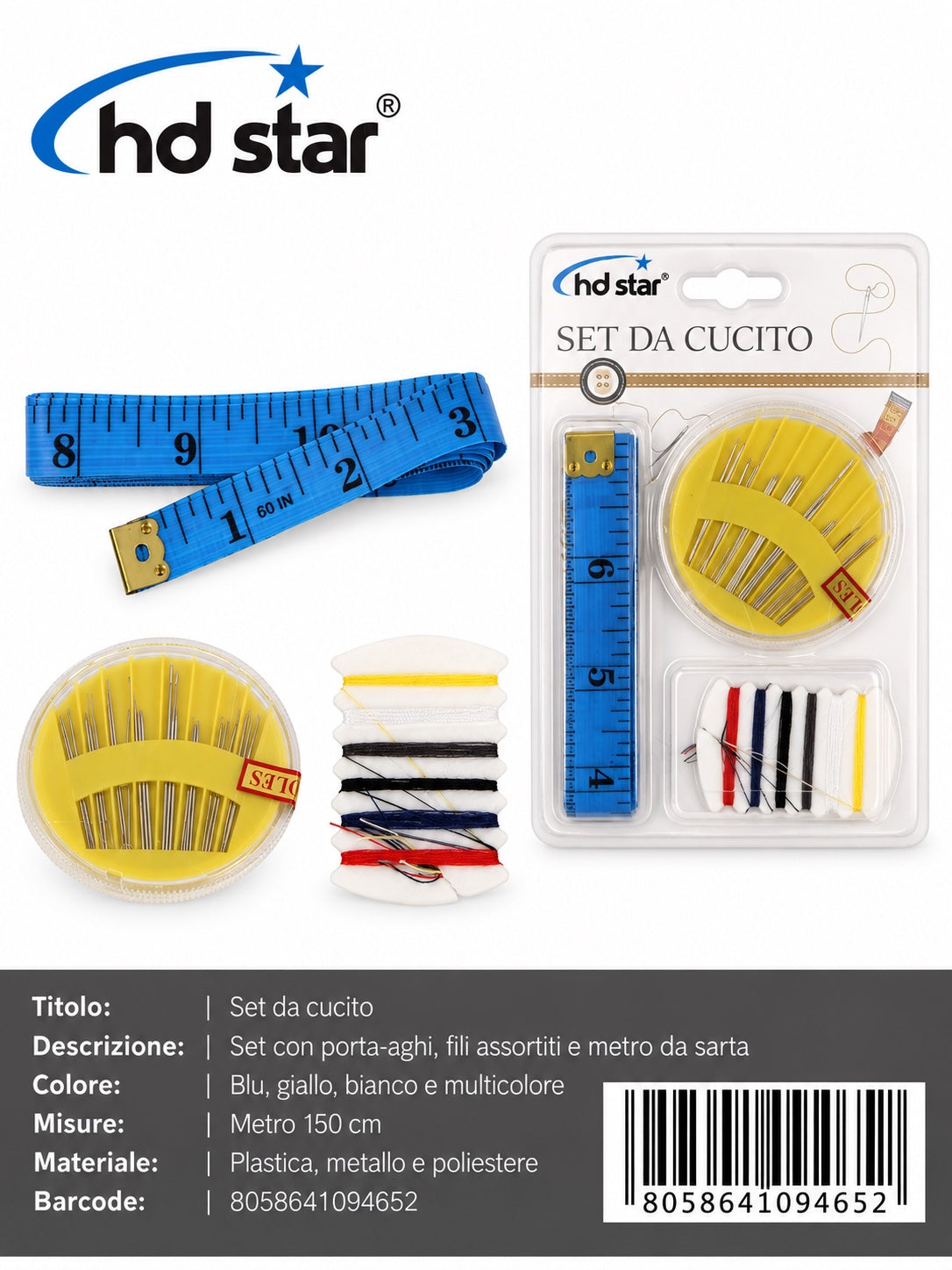09465 Set Da Cucito 1/12 Ct240