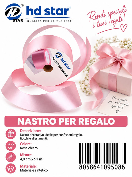 09508 Nastro Pre Regalo 4.8X91Mt 1/5 Ct50