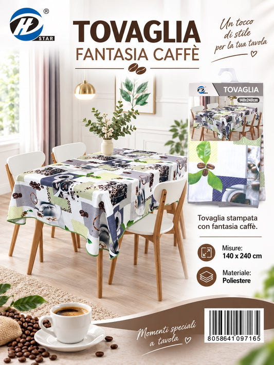 09716 Tovaglia In Poliestere 140*240Cm Ct24