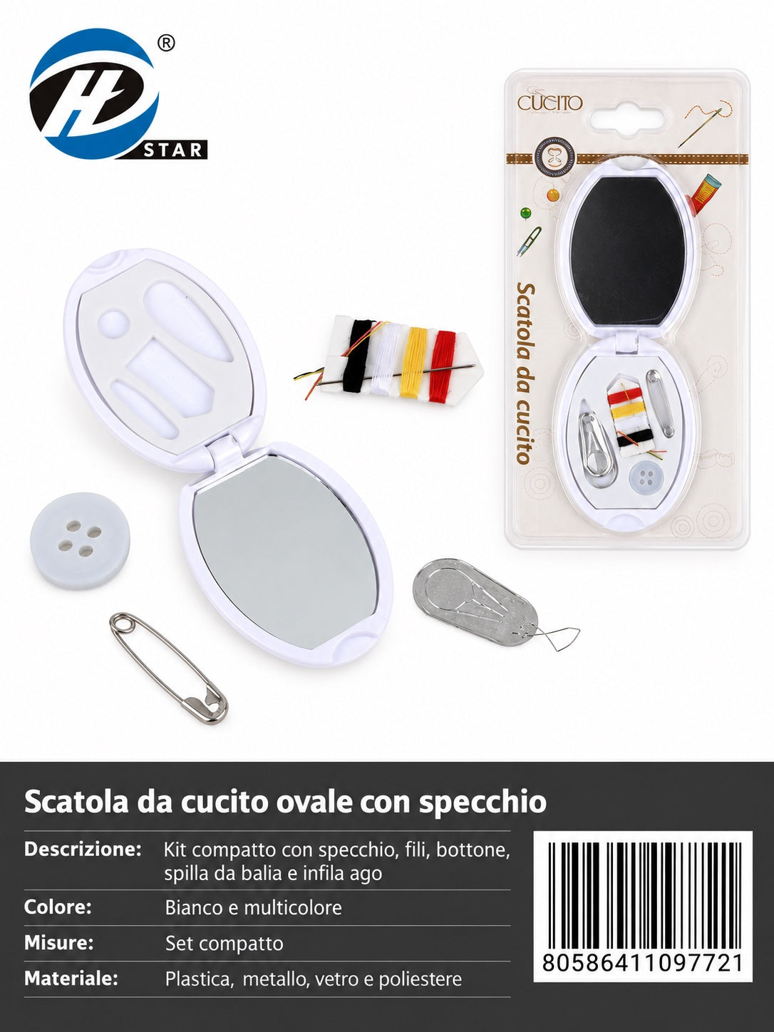 09772 Scatola Da Cucito 1/12 Ct240
