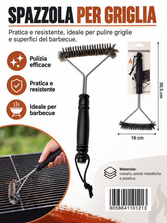 4110121 Spazzola Per Griglia 30,5Cm Ct24