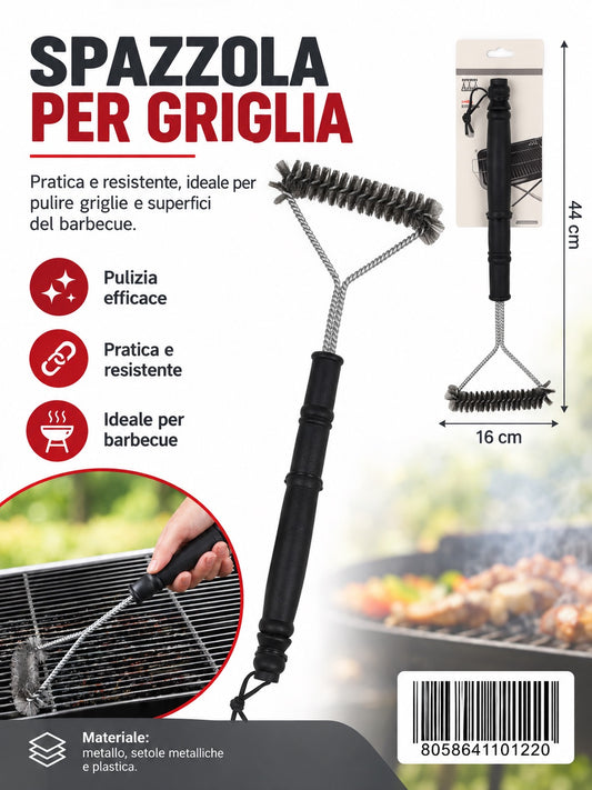 4110122 Spazzola Per Griglia 44Cm Ct24