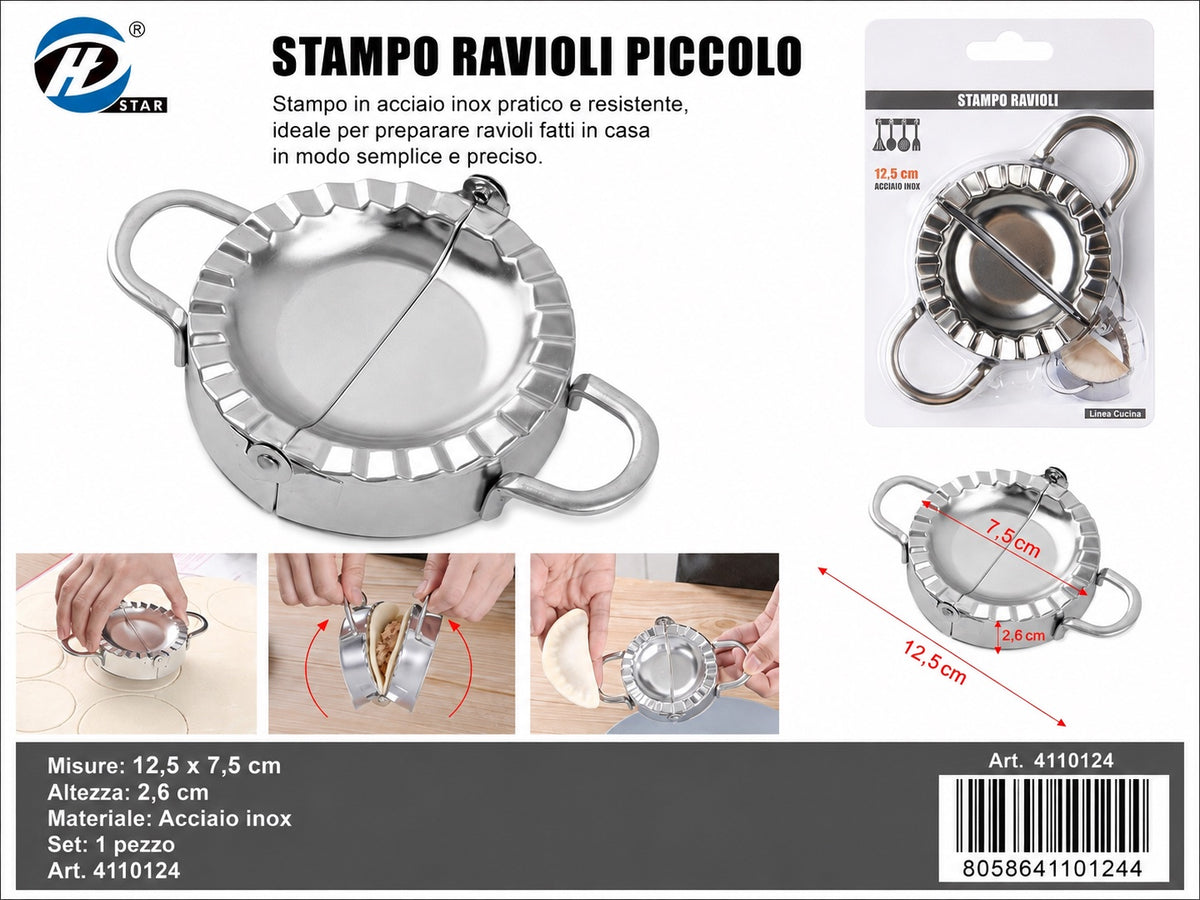 4110124 Stampo Ravioli Mis. Piccola 1/12 Ct144