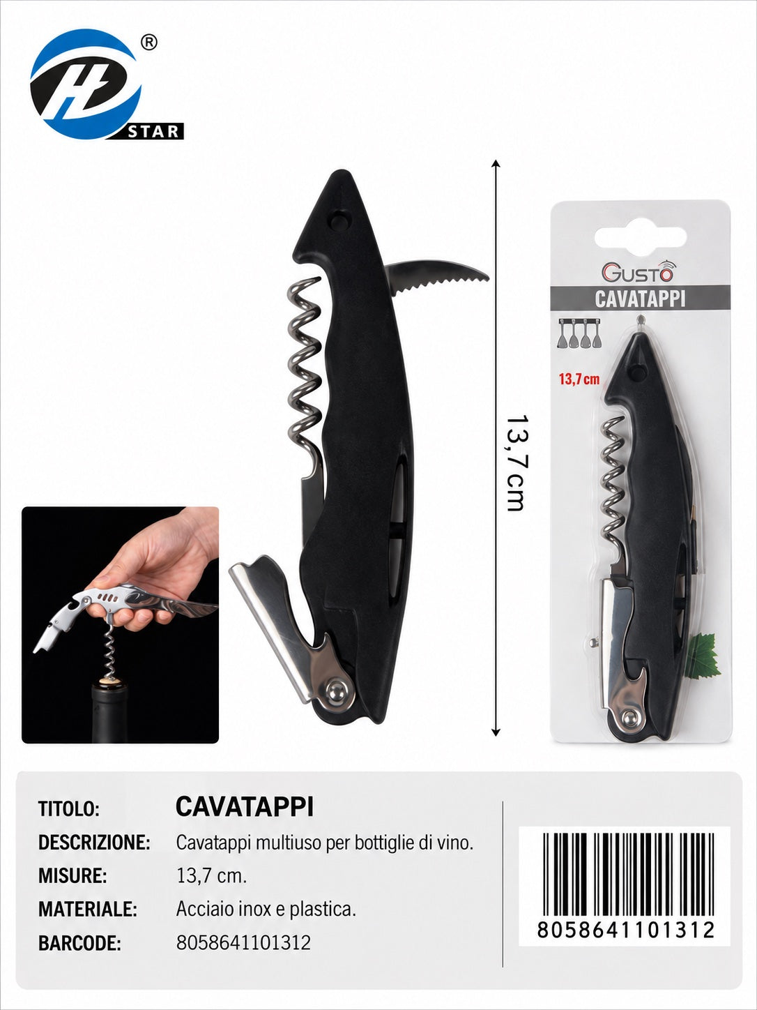 4110131 Cavatappi 1/12 Ct144