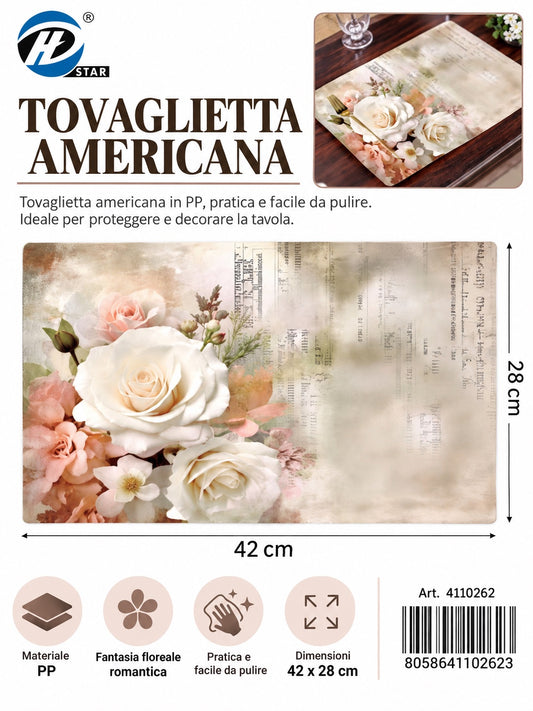 4110262 Tovaglietta Americana 28*42Cm 1/12 Ct240