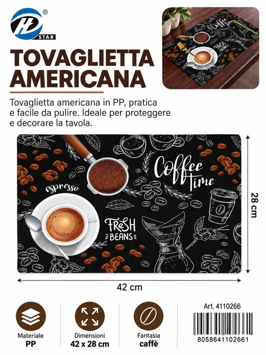 4110266 Tovaglietta Americana 28*42Cm 1/12 Ct240