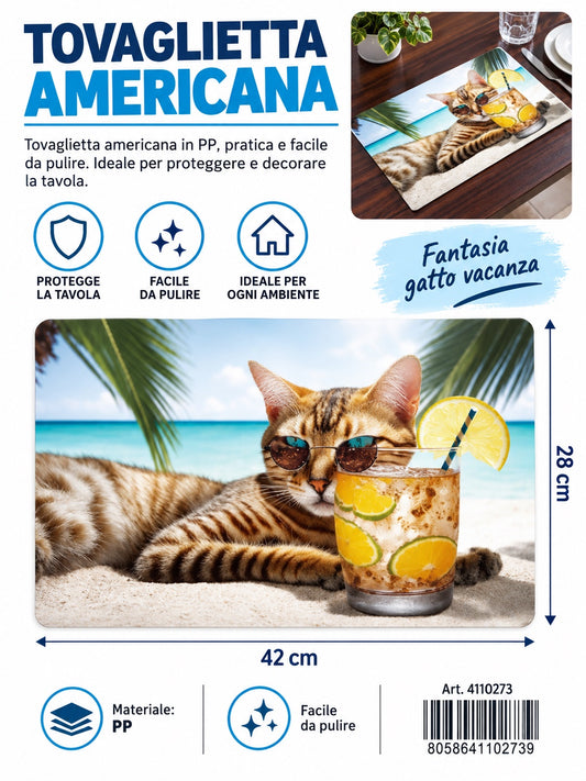 4110273 Tovaglietta Americana 28*42Cm 1/12 Ct240