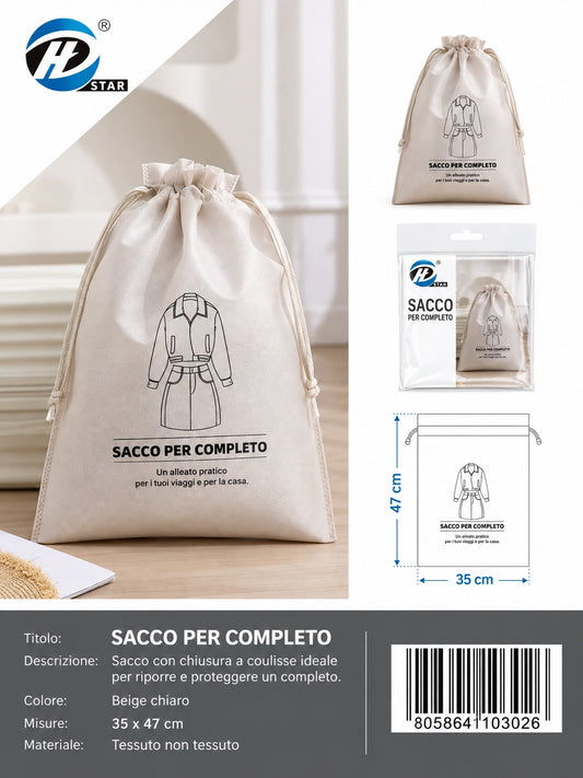 4110302 Sacco Per Completo In Tnt 35*47Cm 1/12 Ct288