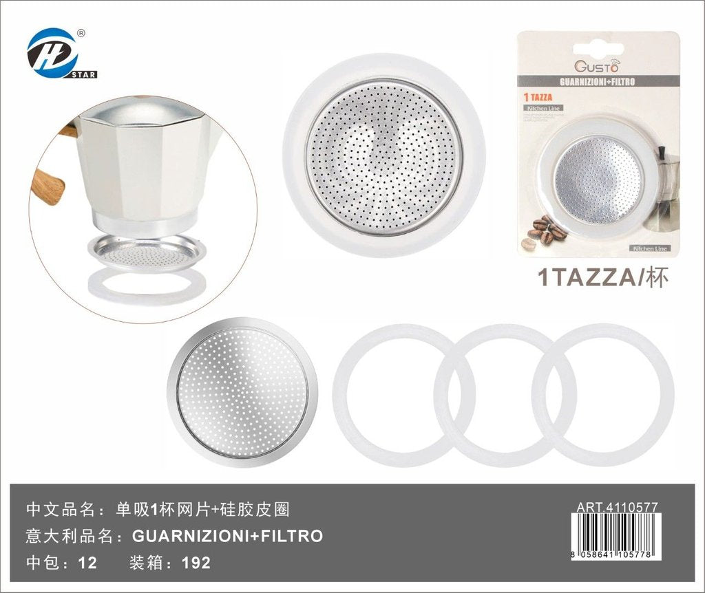 Guarnizioni+Filtro 1 Tazza