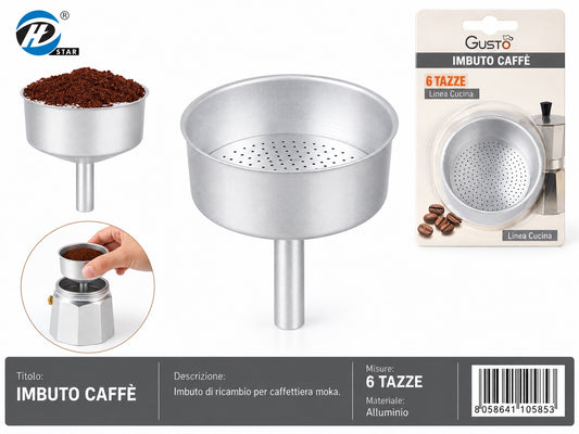 4110585 Imbuto Caffe 6 Tazze1/12 Ct96
