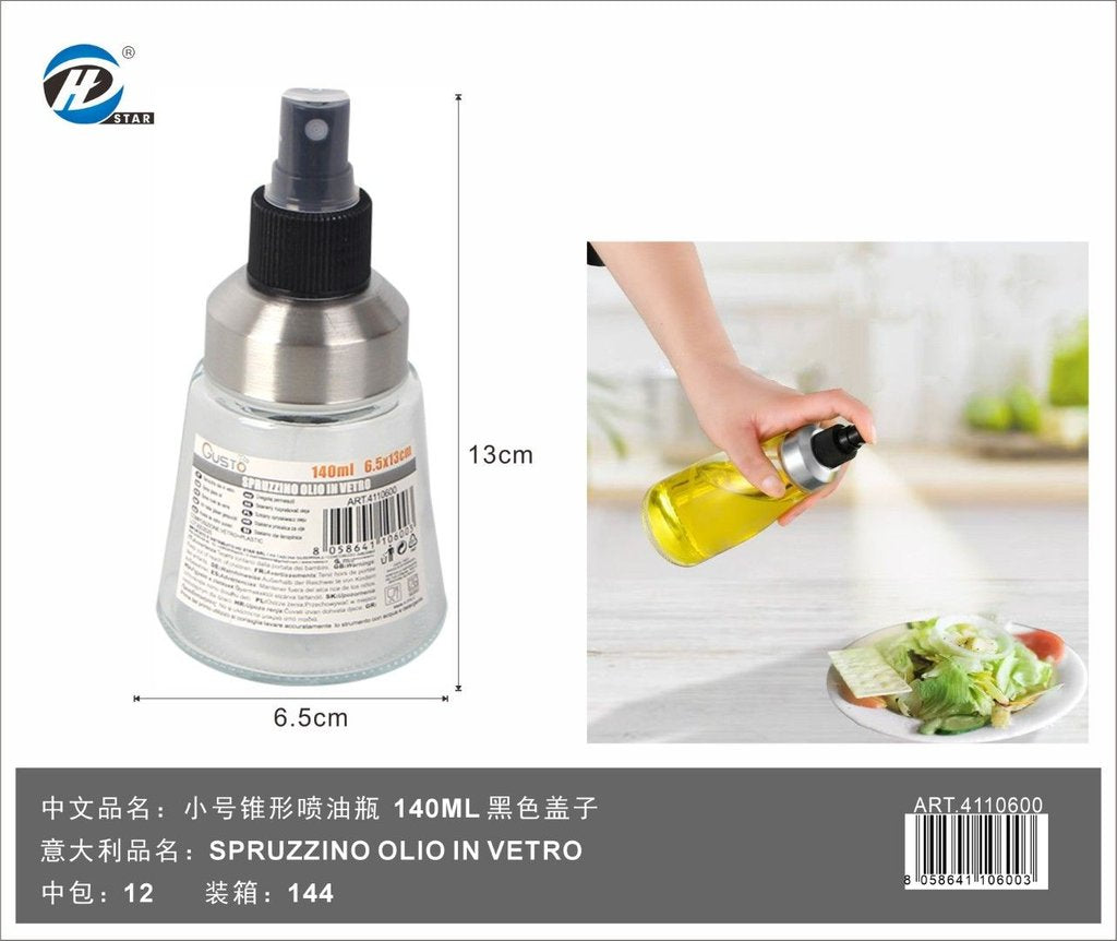 Spruzzino Olio In Vetro 140Ml