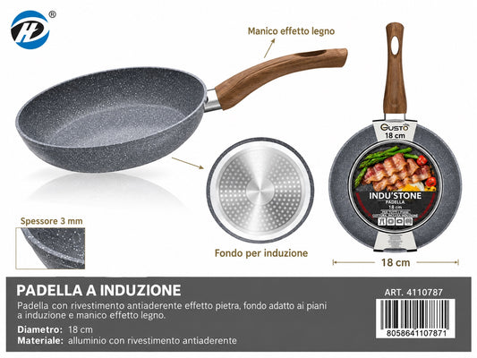 4110787 Linea Industone Padella A Induzione 18Cm Ct6
