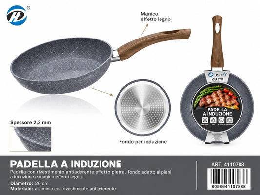 4110788 Linea Industone Padella a Induzione 20cm